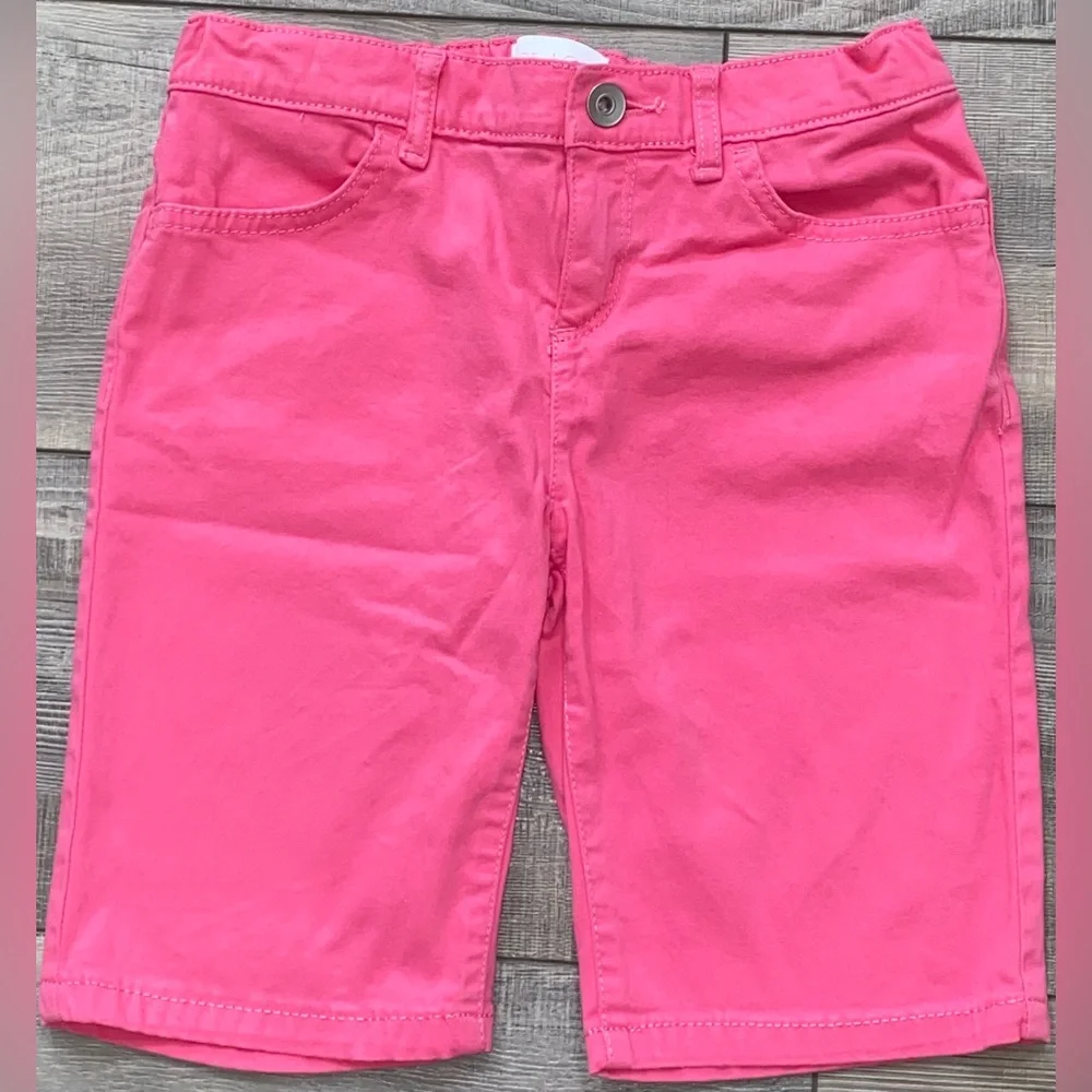 NWOT Children’s Place Skimmer Bermuda Black Shorts Bundle Lot Girls Size 8 Slim